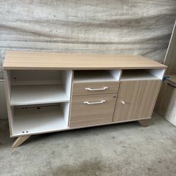 South shore modern tv stand / media center
