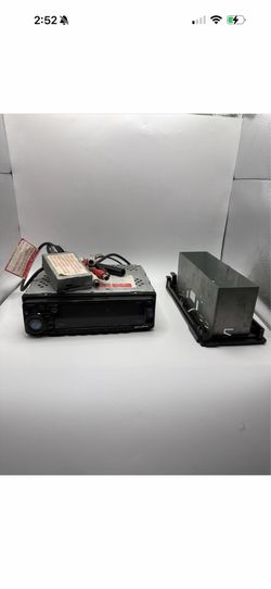 ❇️ Eclipse CD 55040 8v Pre Out Old School Graphics Cd Player E-COM Works