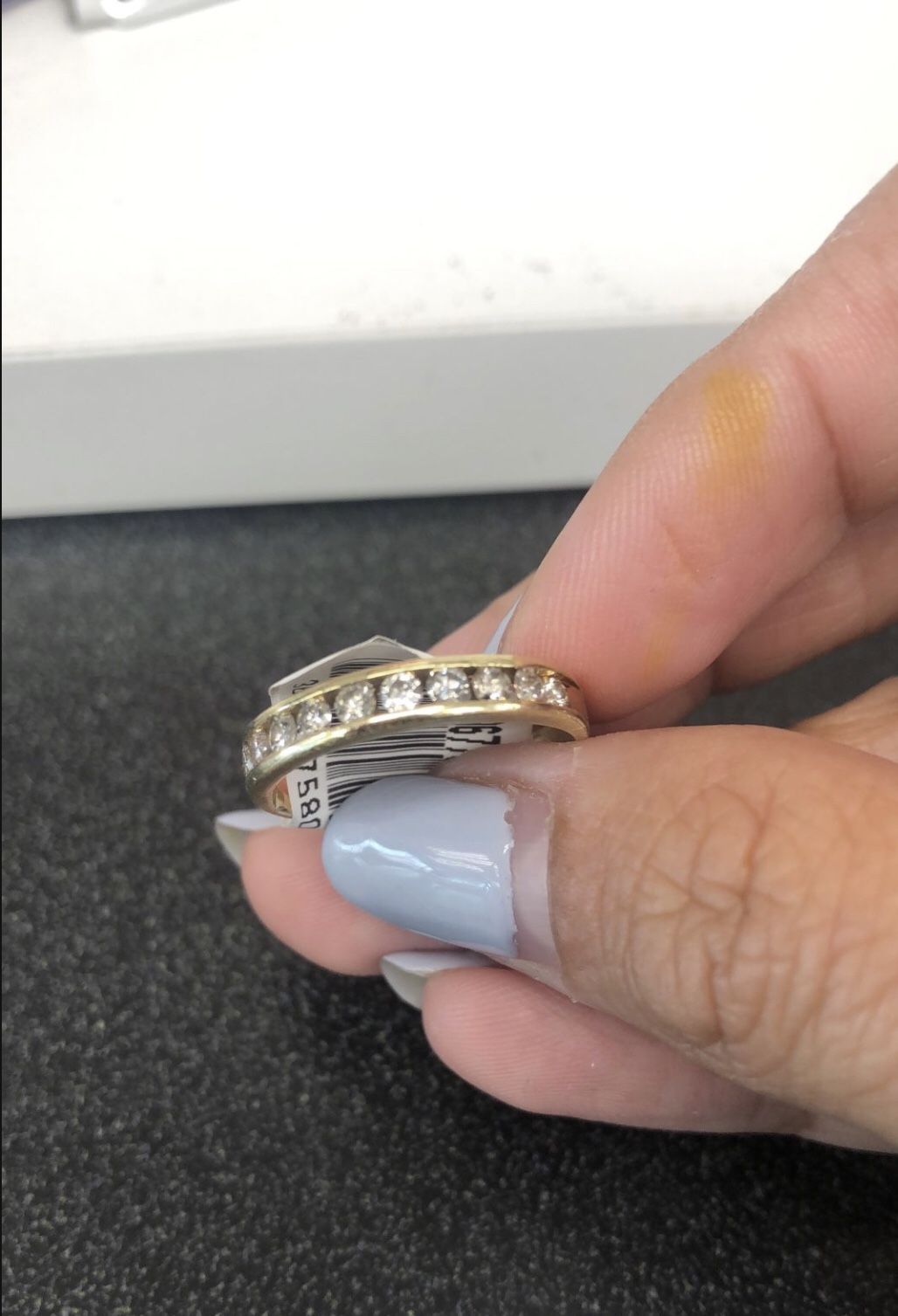 14K Yellow Gold Anniversary Band| 2.8 Grams| Size:8| LAYAWAY SPECIAL