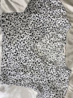 Flower crop top