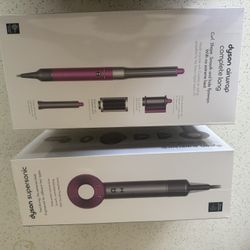 Dyson Air Wrap Complete Long & Dyson Supersonic Hairdryer Combo 