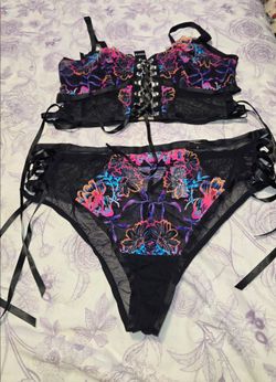 Bralette and Tanga Set