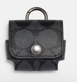 Authentic Coach Earbud Case