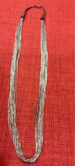 Liquid Silver Necklace