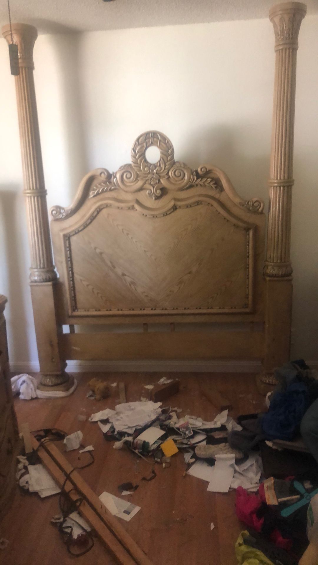 Bed Frame And Matching Drawers