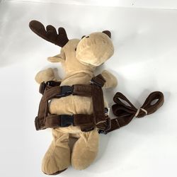 Twinkie Reindeer Kids Harness Backpack - great For Traveling 