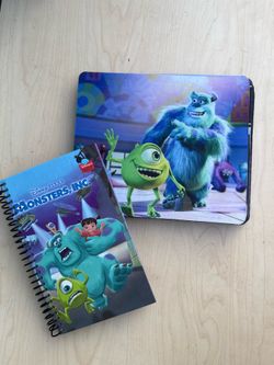 Monsters Inc. Savings Book & Mouse Pad