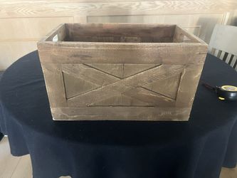 Used: Small Wood Crate