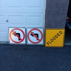 Street Signs Signage. Construction Signs