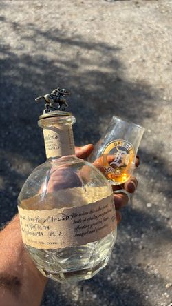 2026 empty used Blanton’s Limited edition from barrel number 507 bubble by hand number 93 !