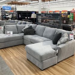 Grey sectional