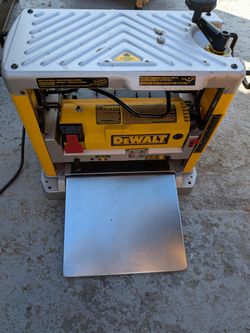 Dewalt planer