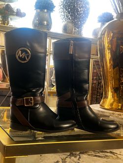 Micheal Kors Girls Emma Blair Boots Size 13