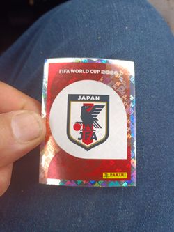 Japan 2026 panini world cup sticker foil logo