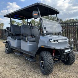 NEW Six Seat LITHIUM Golf Cart