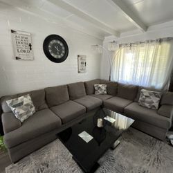 Sectional Couch With Accent Chair