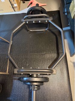 CAP Barbell Olympic Trap Bar & Shrug Bar for Deadlifts
