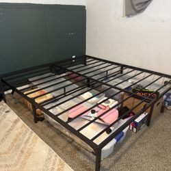 King Metal Bed Frame