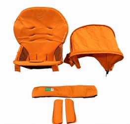 Orbit Baby G2 Orange Seat Fabric Set – OEM – Open Box Like New