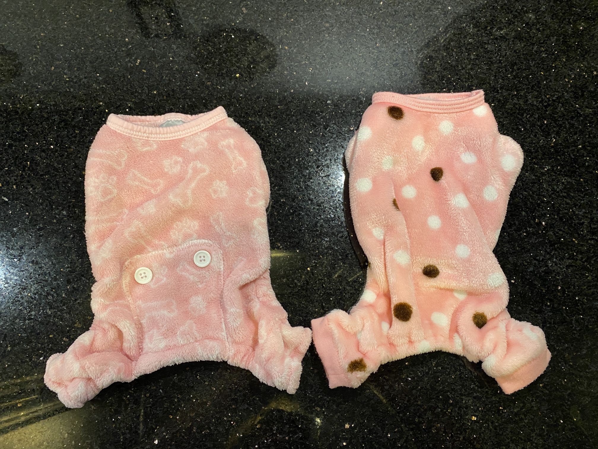 2 Soft Apparel Costumes Pink for Dogs Small