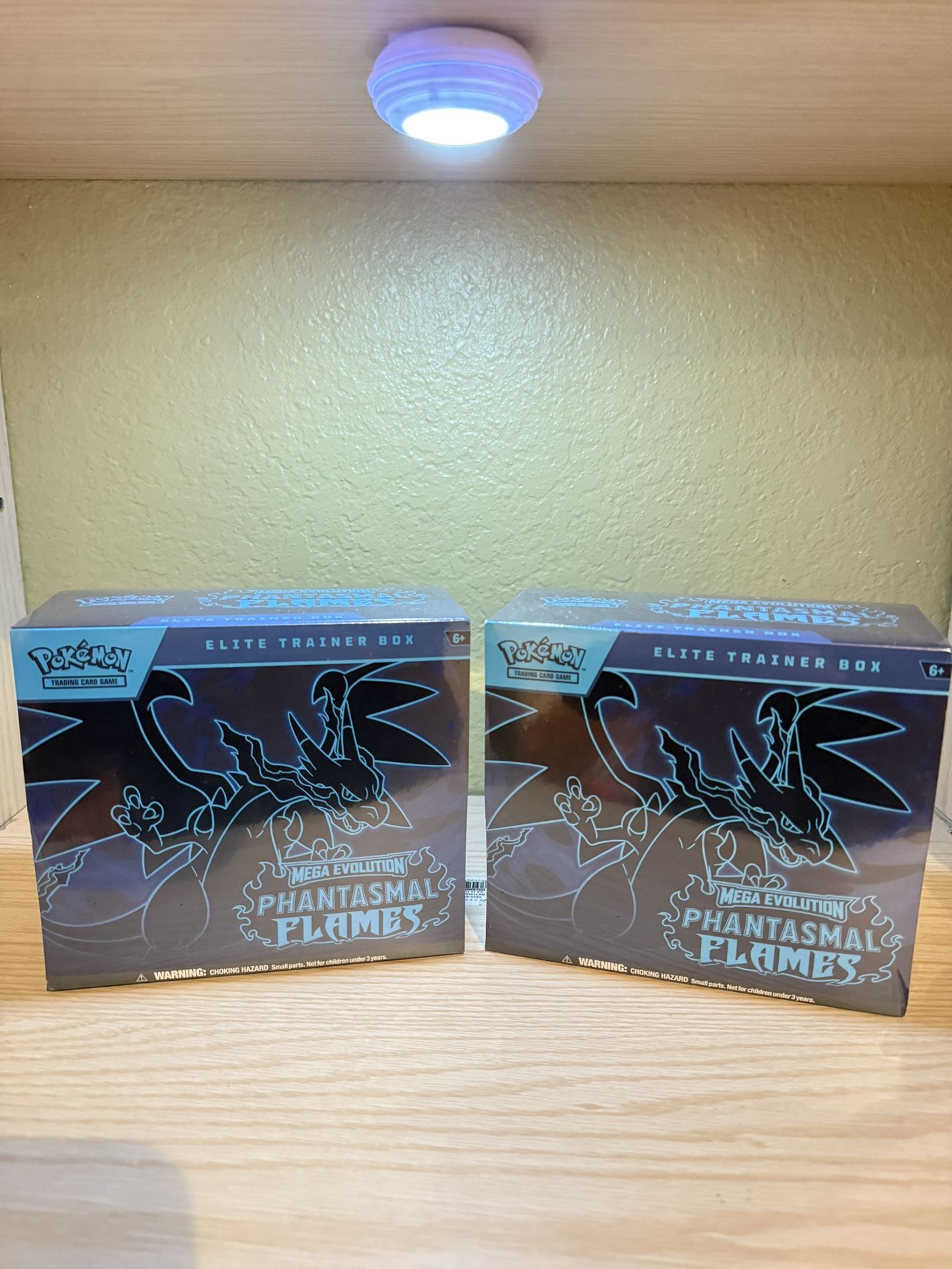 Phantasmal Flames ETB – Pokémon TCG – Factory Sealed