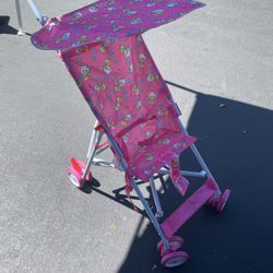 Girls a stroller