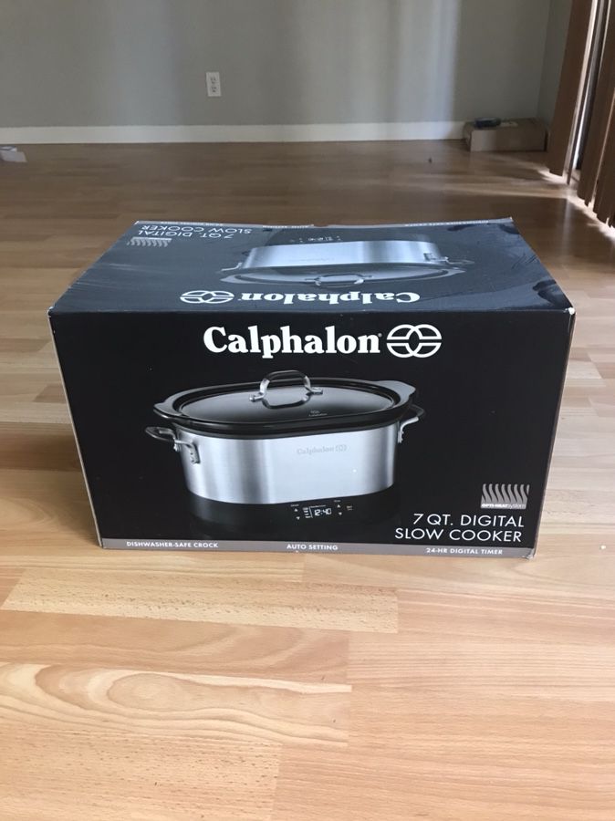 Calphalon 7 qt digital slow cooker for Sale in Palo Alto, CA - OfferUp