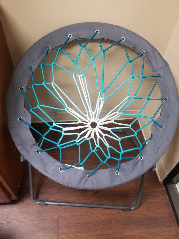 Portable Bungee Foldable Chair Perfect for Adults Teens Children Use in Dorm Rooms Bed Rooms