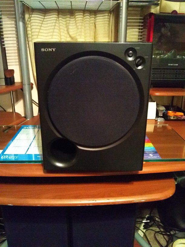 Sony Subwoofer.