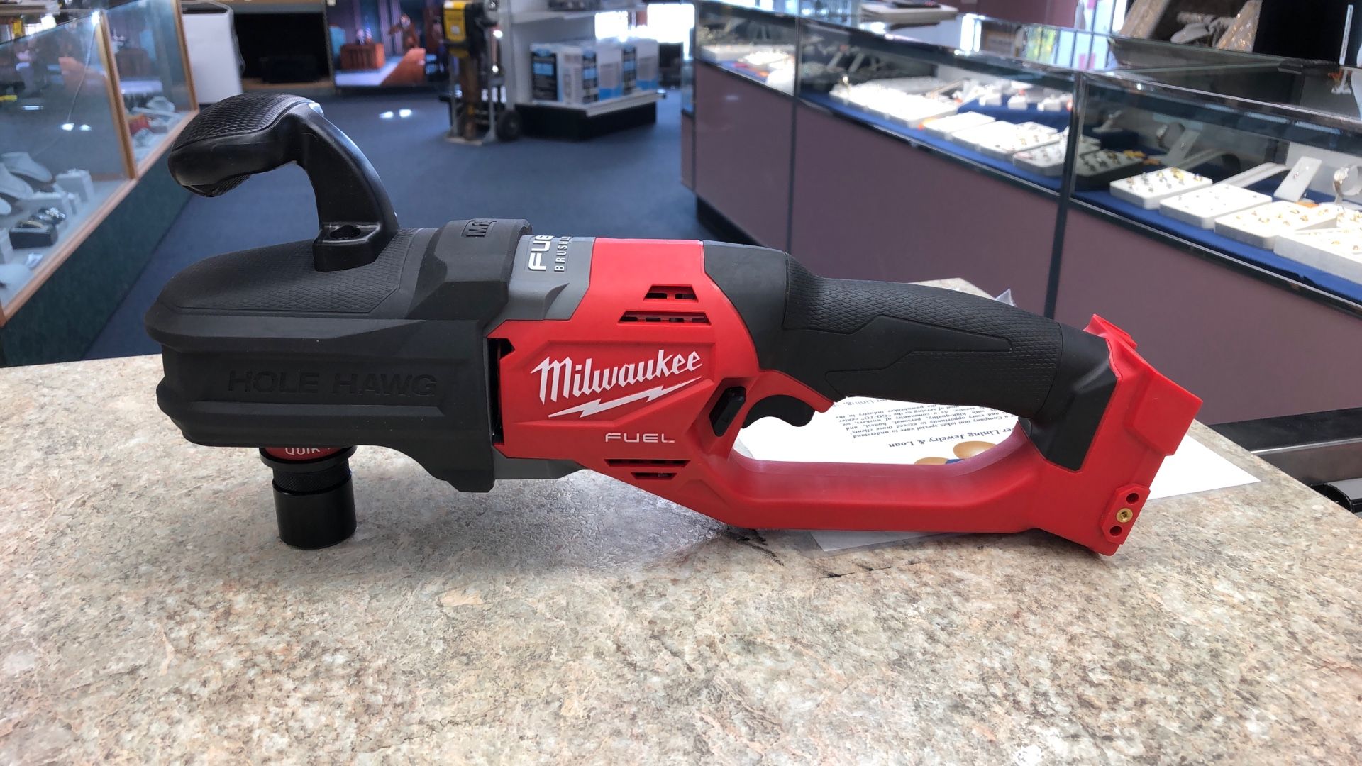 Milwaukee 2808-20 Fuel M18 18V Cordless Brushless 7/16” Hole Hawg Right Angle Drill With Quik-Lok (70486796)
