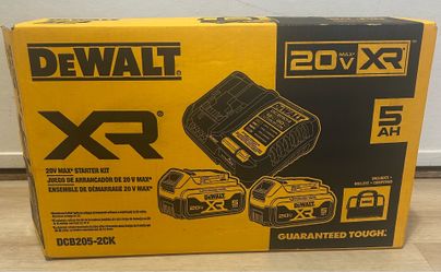 Dewalt XR Starter Kit.