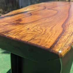 Live Edge Bench 