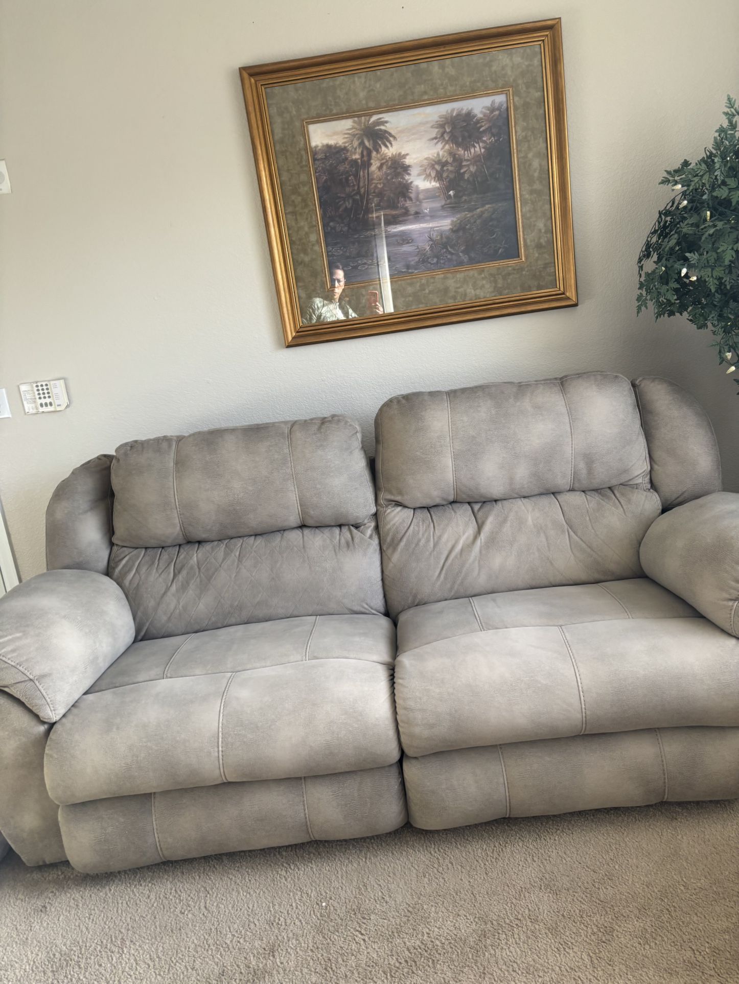 RECLINE SOFA WITH HEAT AND MASSAGE