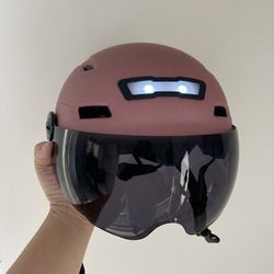 Bicycle Bike Helmet with Front Back LED Light - Size S M L XL