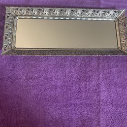 Vintage Vanity Mirror Tray