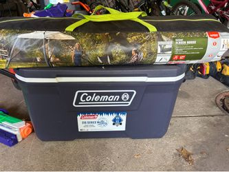 Coleman Cooler/tent