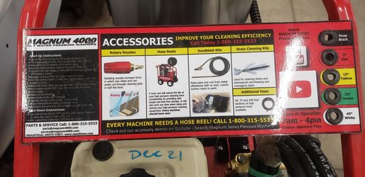 Steam Pressure washer 4000