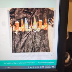 Hawaiian Print Beer Jersey 