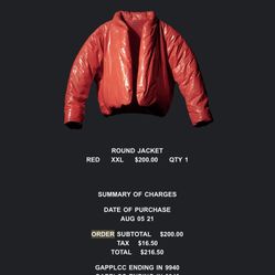 Yeezy Gap Jacket 