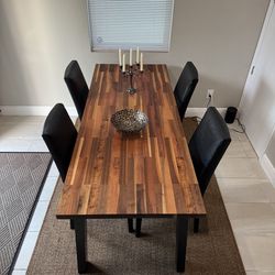 Dining Table and 4 Chairs