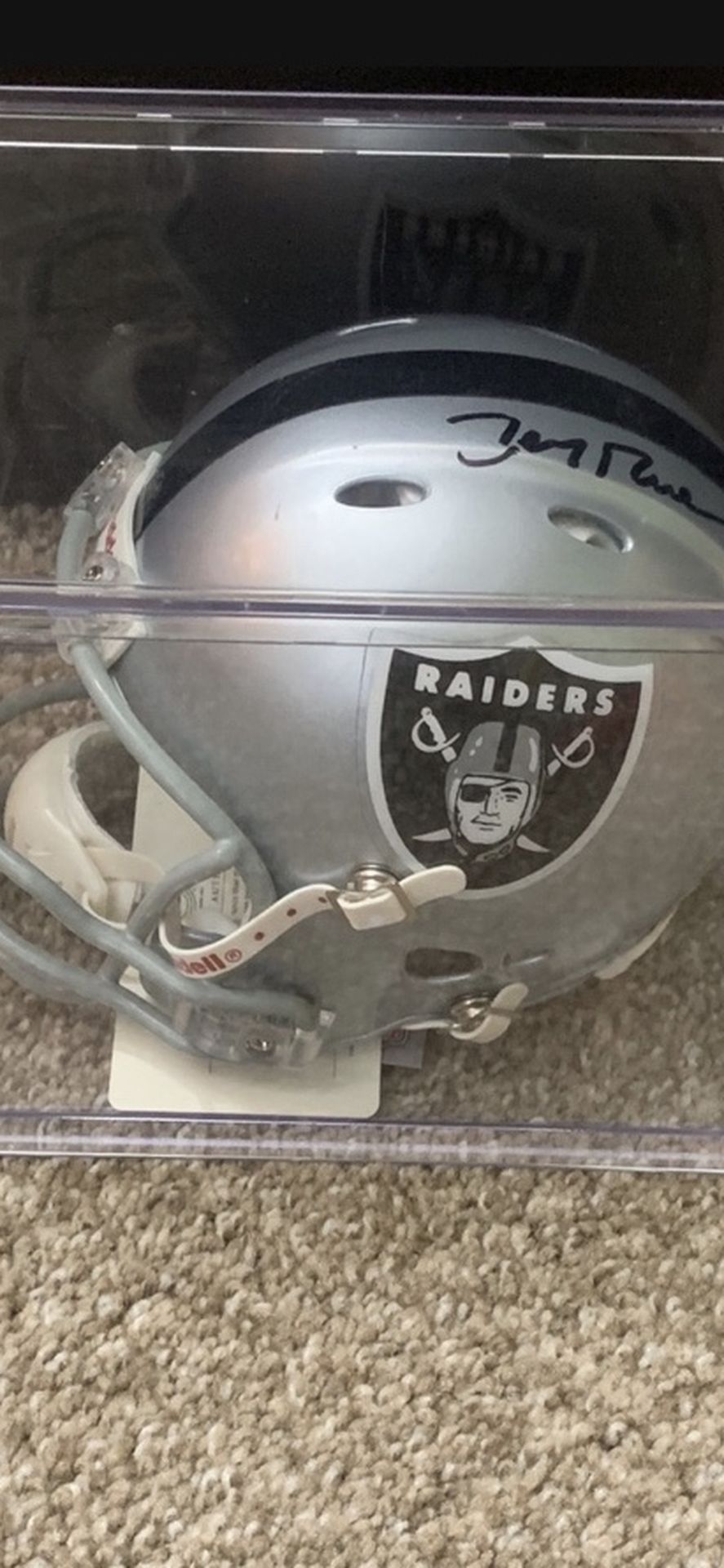 Jerry Rice Autograph Helmet
