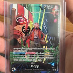 One Piece Card Game Leader Usopp OP10-042 5000 Power Regular English