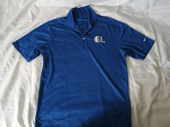 Nike Dri-FIT Blue Polo Shirt