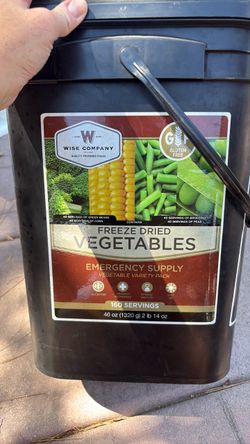 Wise Company Freeze Dried Vegetables 160 servings