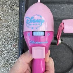 Disney Princess Shakespeare Fishing Pole Rod and Reel Set
