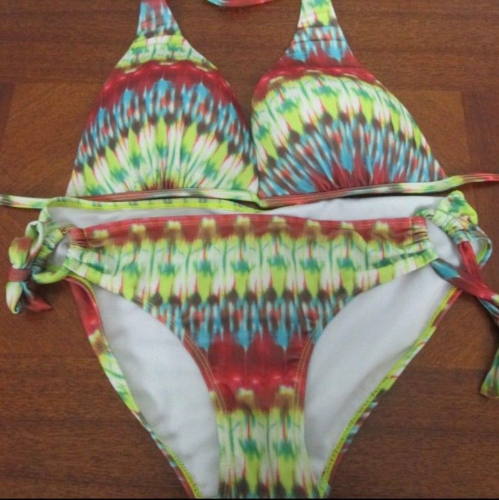 Bikini Swimsuit push up for support and cleavage. Super Cute, Sexy and definitely in Style.
