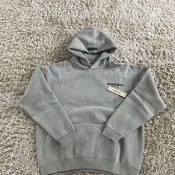Grey Essentials Hoodie