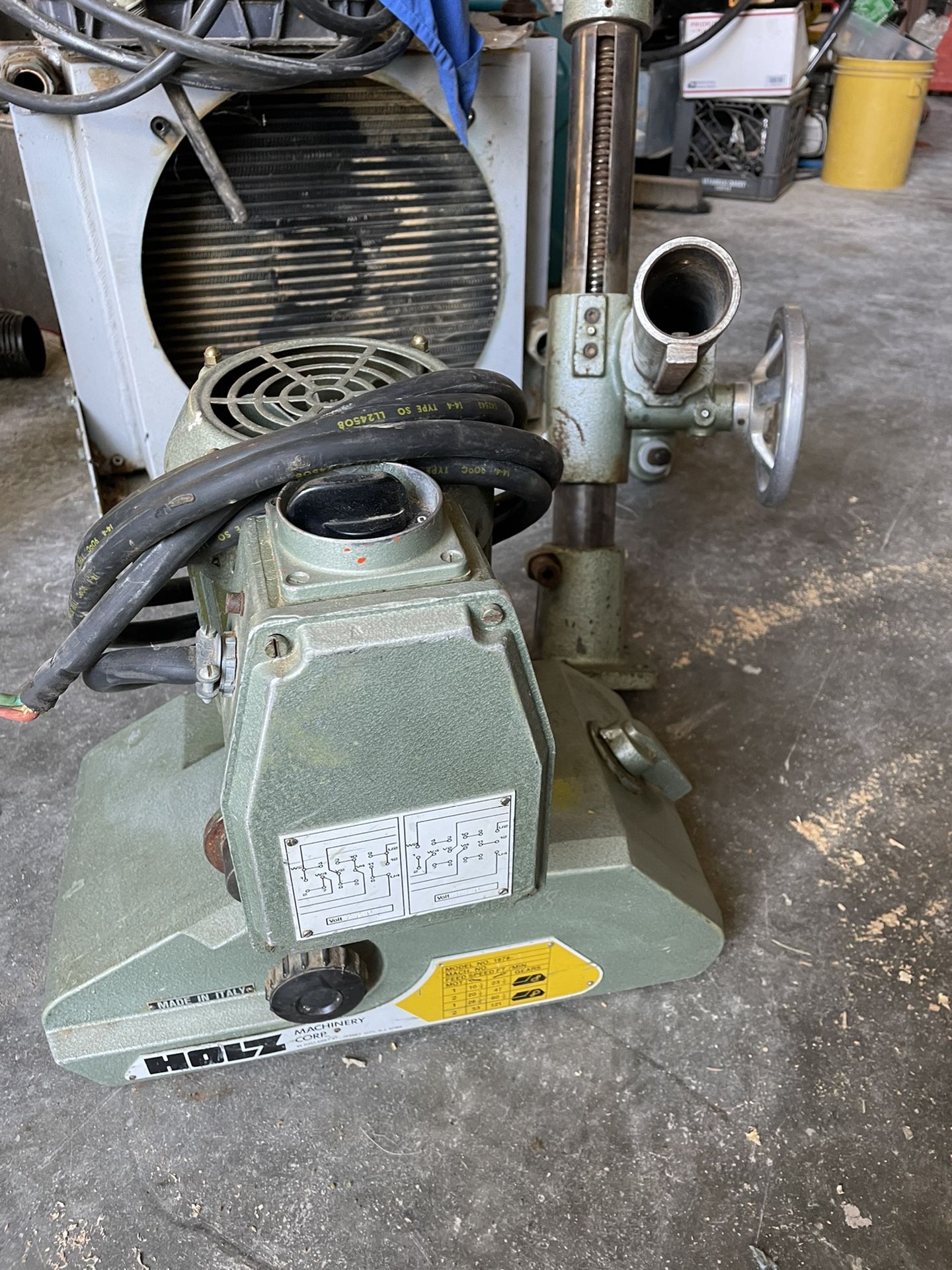 Holtz Power Feeder Good Shape Runs Quiet. Feed Roles