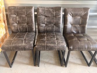 3 dining room chairs