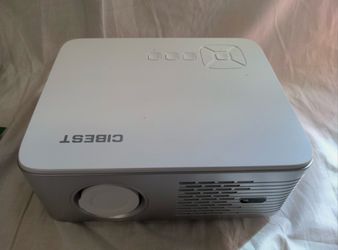 Cibest G1 Smart 4k Projector 2.4/5G Wifi 1080p Autofocus AndroidTV Silver/White